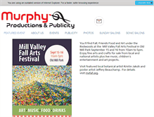 Tablet Screenshot of murphyproductions.com